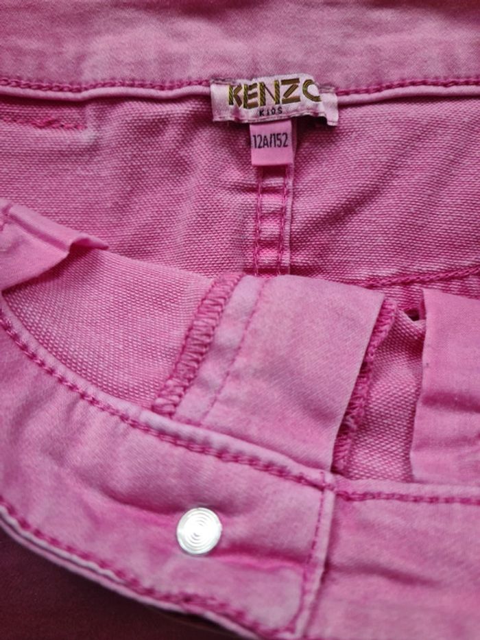 Jupe en jean rose 12 ans Kenzo - photo numéro 4