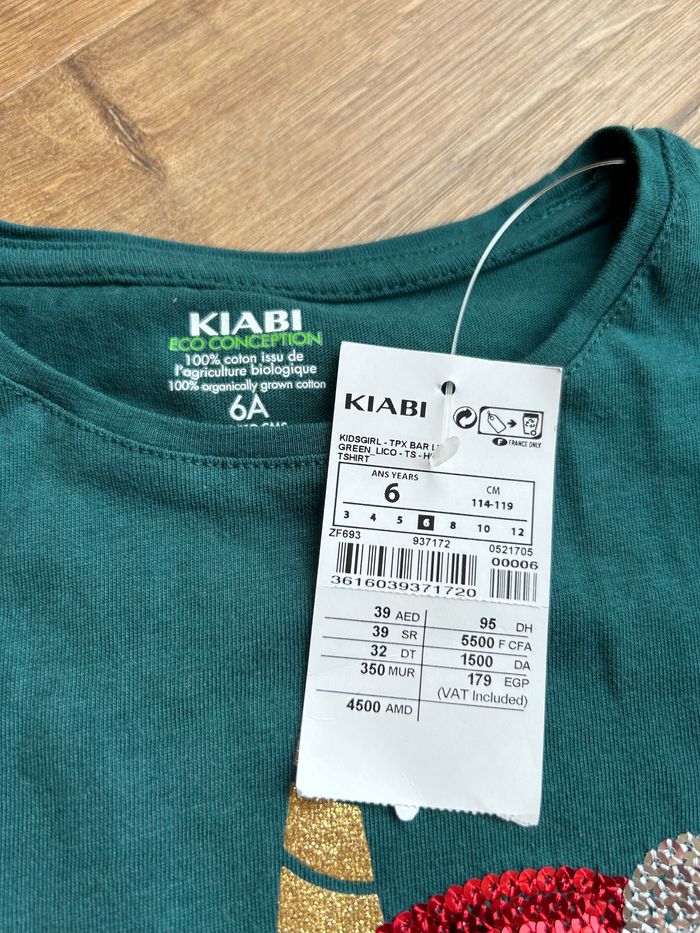 T shirt manches longues neuf - photo numéro 2
