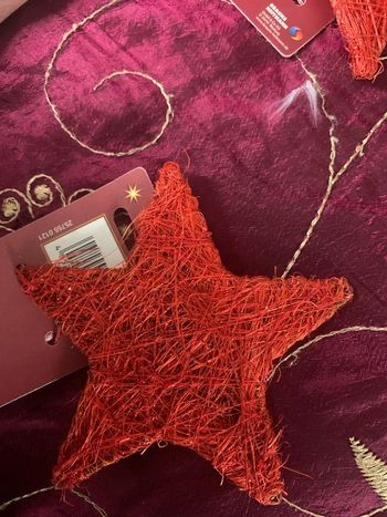 Lot de 12 étoiles de deco