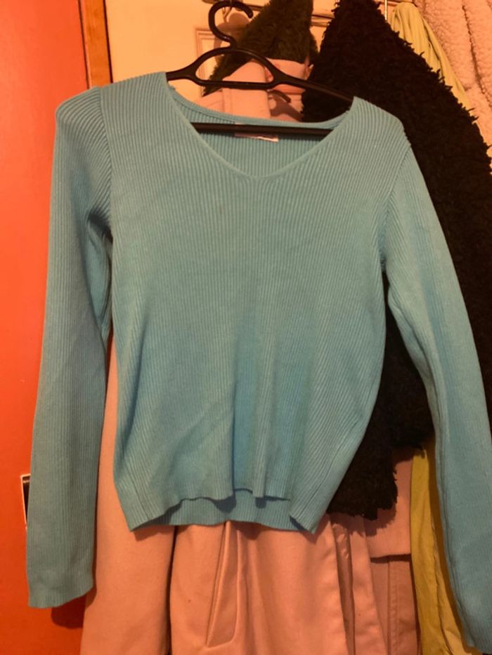 Pull turquoise primark