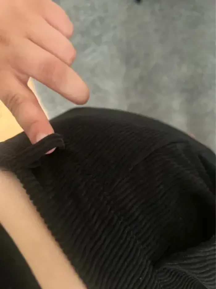Pantalon velours noir - photo numéro 6