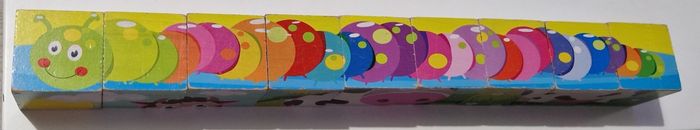 Puzzles cubes en bois - 9 pièces - photo numéro 6