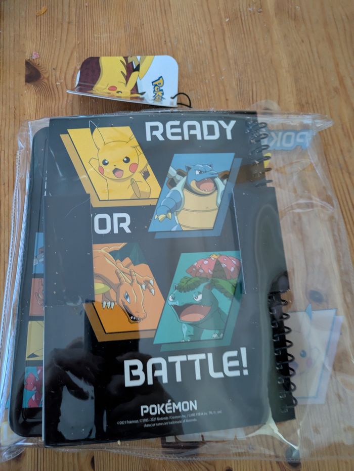 Kit papeterie pokemon - photo numéro 2