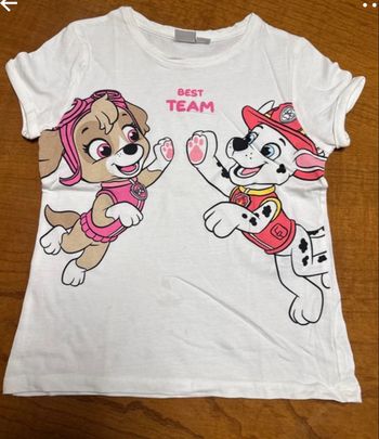 Lot de 10 t-shirts fille 6ans