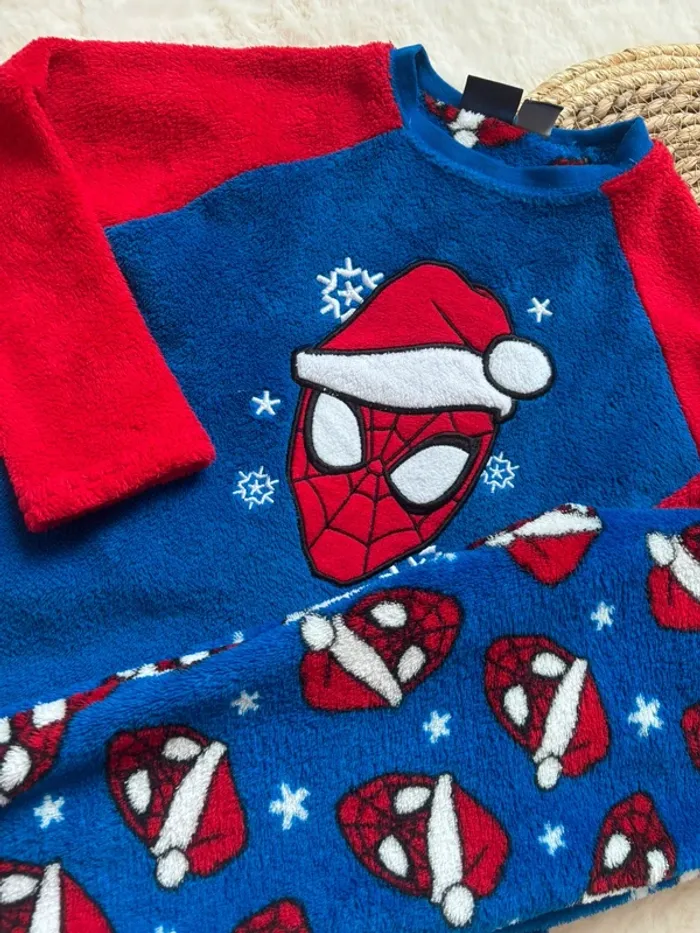 Pyjama Spiderman Noël - photo numéro 2