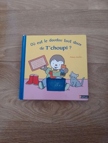 Livre - Où est le doudou tout doux de T'choupi