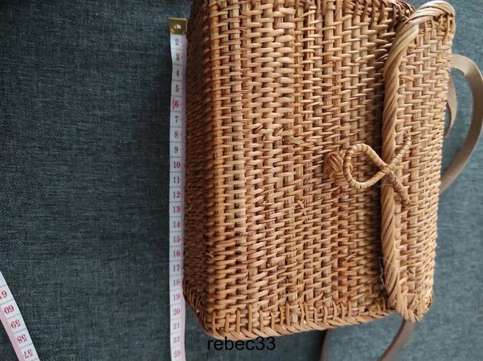 Petit Sac rotin zara - photo numéro 4