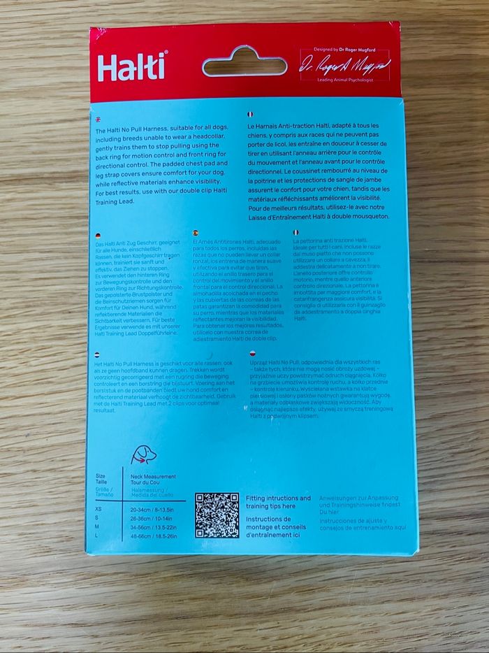 Harnais anti-traction halti train taille S couleur orange - photo numéro 2