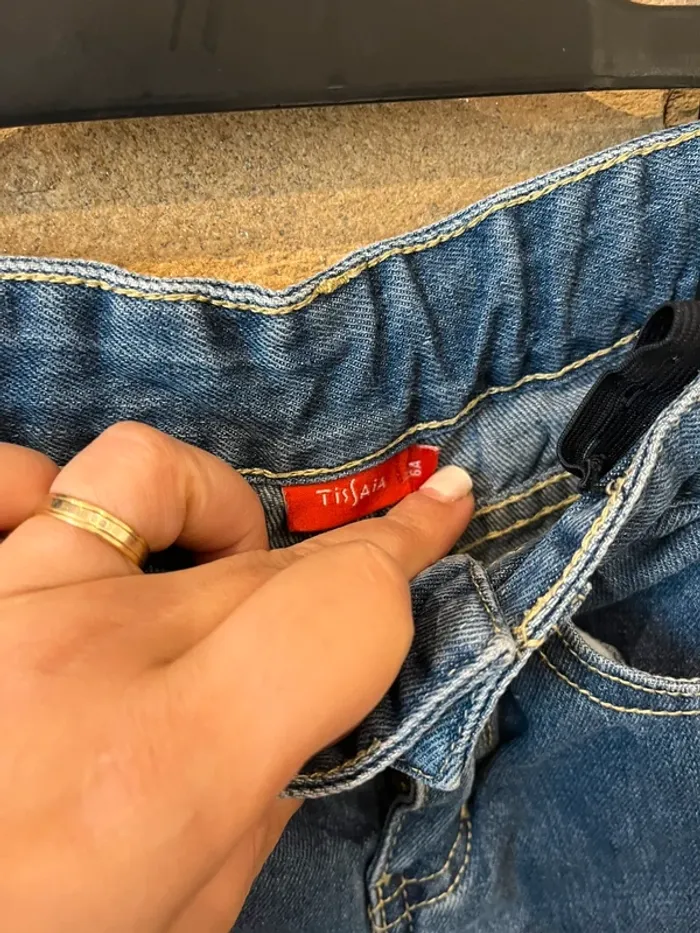 Jean 6 ans taille réglable - photo numéro 2
