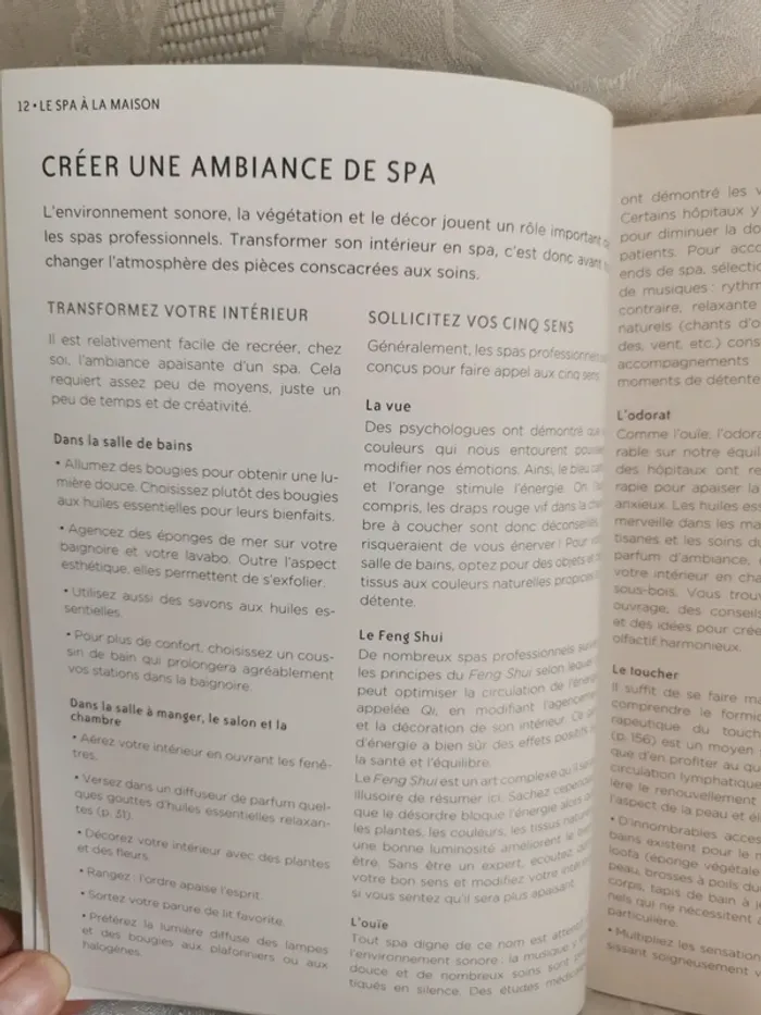Livre Un Spa chez soi – Anne Benoît - photo numéro 6