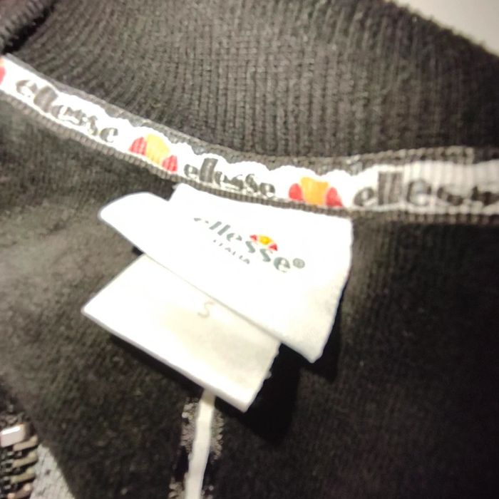 Veste Zippée Aspect Velours Noir – Ellesse – Femme – Taille S - photo numéro 5