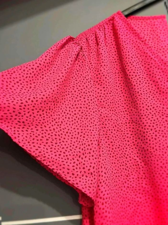 Tunique  blouse femme  46/48  rose neuve - photo numéro 2