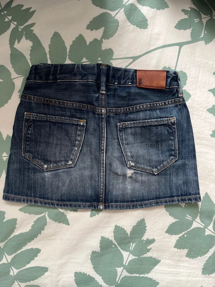 Mini jupe jean fille 6/7 ans  &now - photo numéro 3