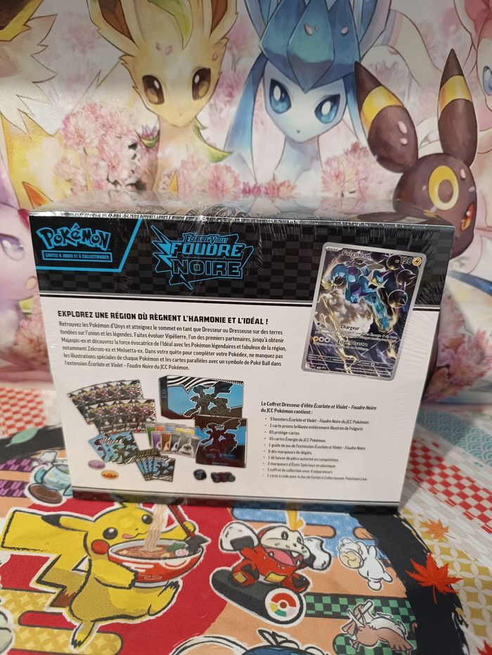 EV10.5 - Coffret Dresseur d'Élite (ETB) Foudre Noire - photo numéro 3