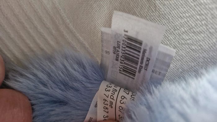 Doudou plat marionnette rhino Doudou et cie - photo numéro 4