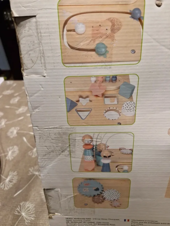 Table d'activité arc en ciel - photo numéro 3