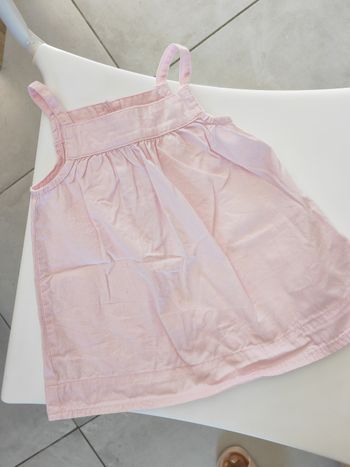Robe rose 9 mois