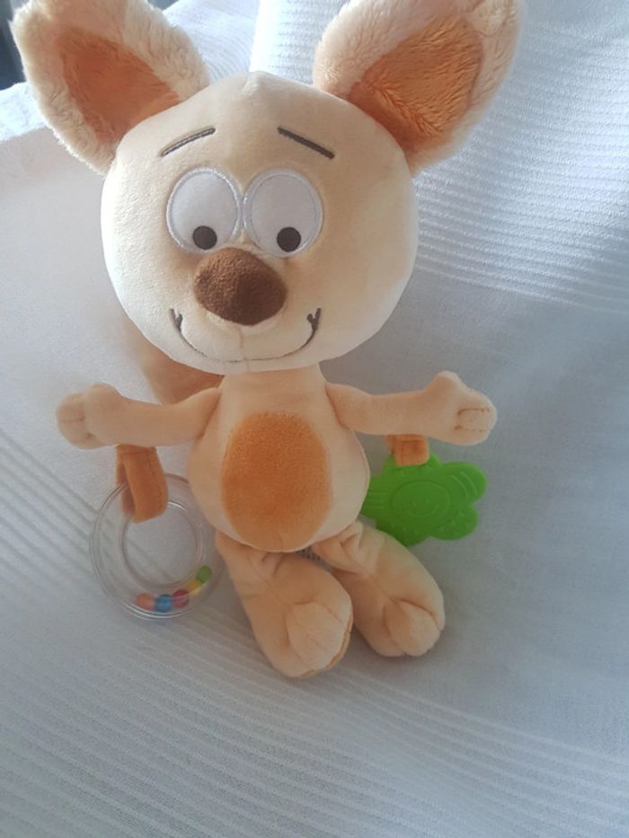 Doudou d eveil  écureuil