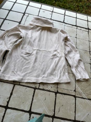 Pull à col roulé fille