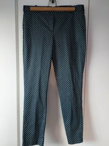 Pantalon style legging imprimé losanges