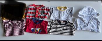 Lot de 6 tee shirts ML 6M