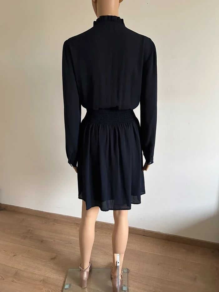 Robe bleue marine à manches longues Morgan taille 40 état satisfaisant (avec défaut) - photo numéro 6
