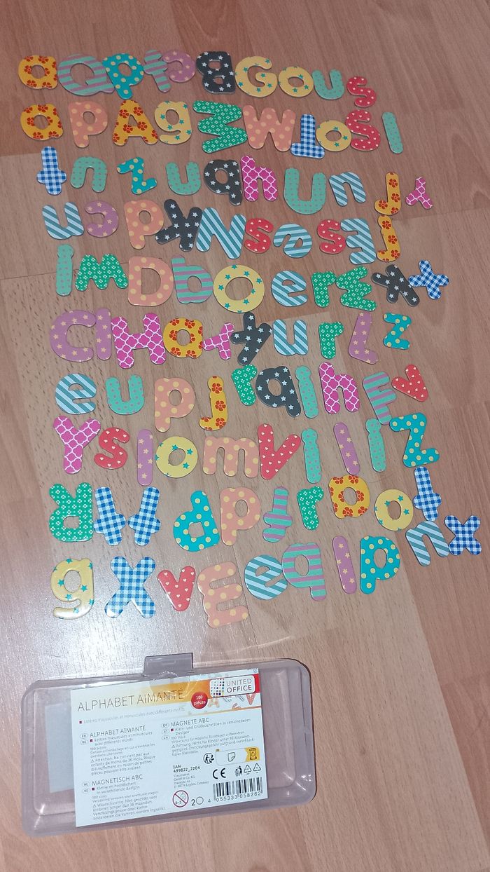 Alphabet aimanté, magnétique - photo numéro 3