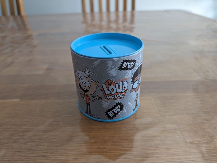 Tirelire métal The Loud House Nickelodeon