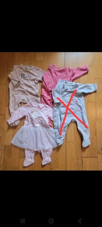 Lot 4 pyjamas