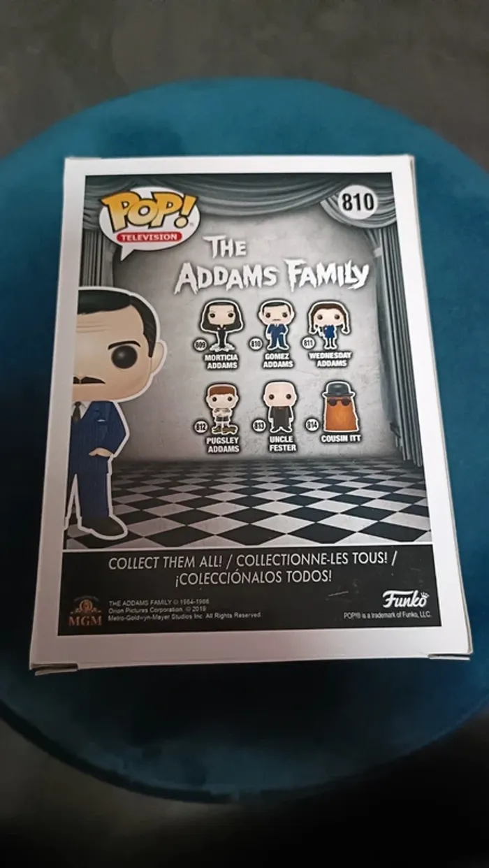 Funko pop Gomez Addams 810 chase - photo numéro 2