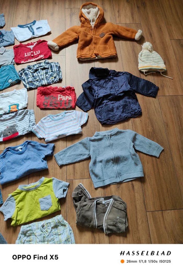 Lot de vêtements 12 mois garçon - photo numéro 2