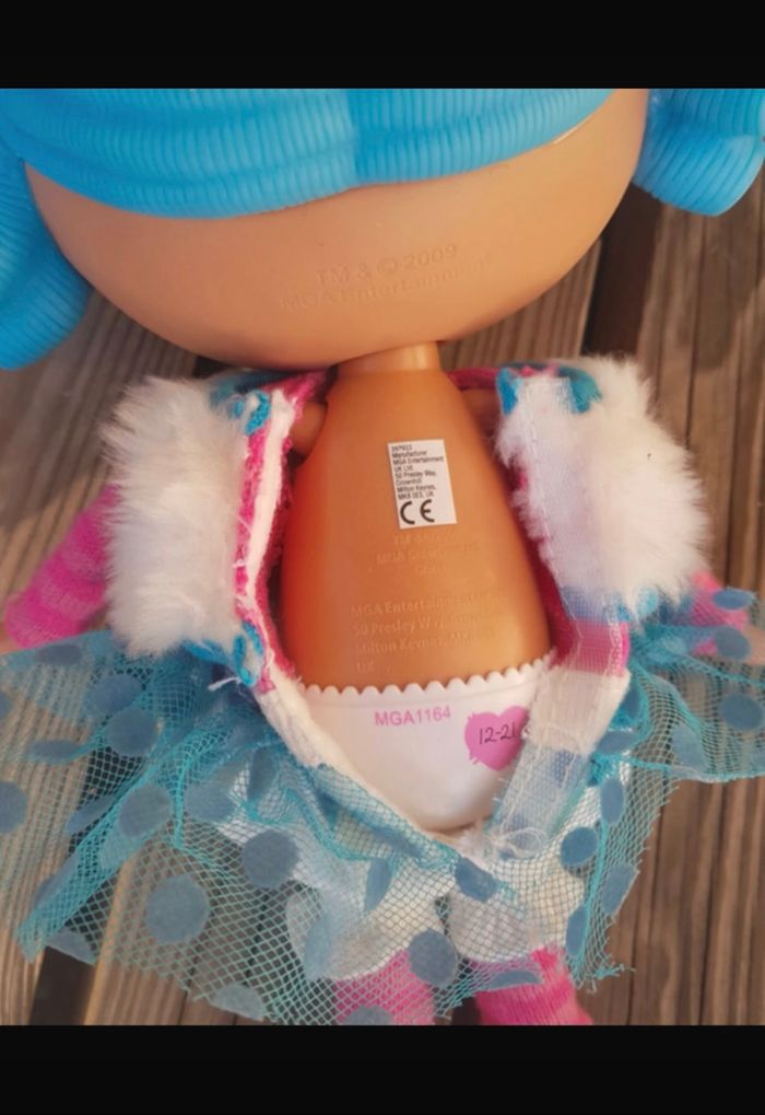 Poupée Lalaloopsy- première édition 2009 originale MGA - Fluff 'N' Stuff - 33 cm avec son ours polaire - photo numéro 6