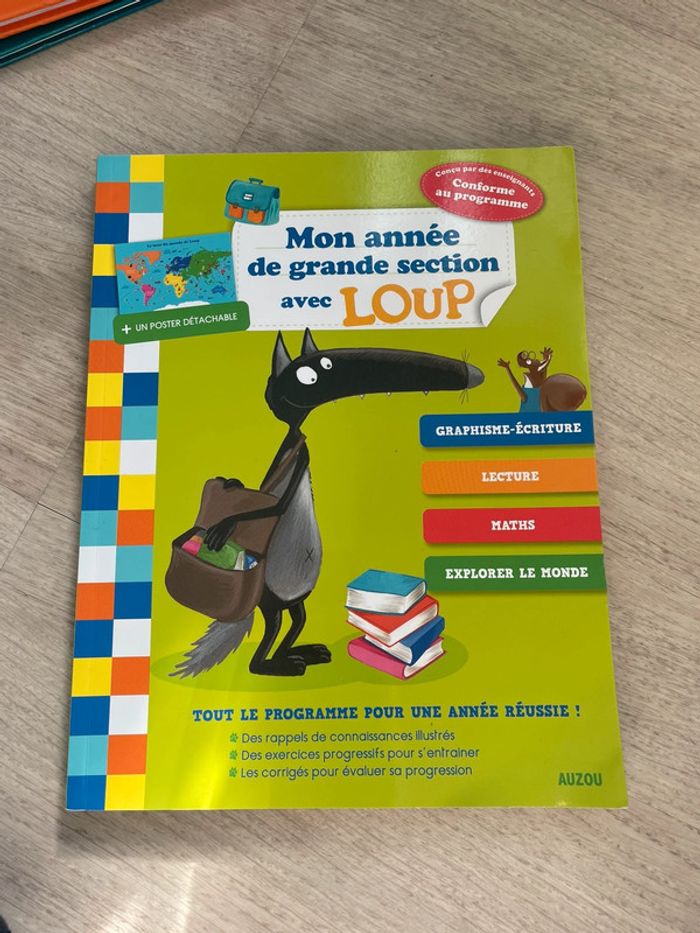 Mon année de grande section avec loup