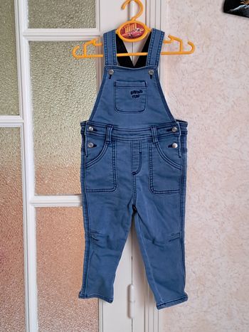 Salopette jean garçon 18 mois