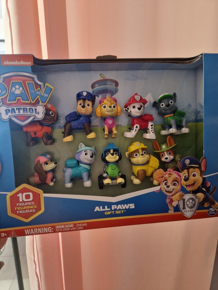 Coffret figurine pat patrouille neuf