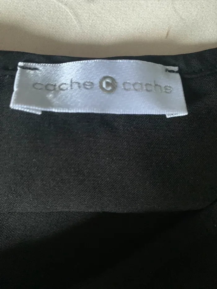 Robe cache cache taille 40 noire - photo numéro 8