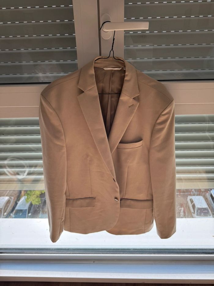 Ensemble costume beige devred 56 et 46