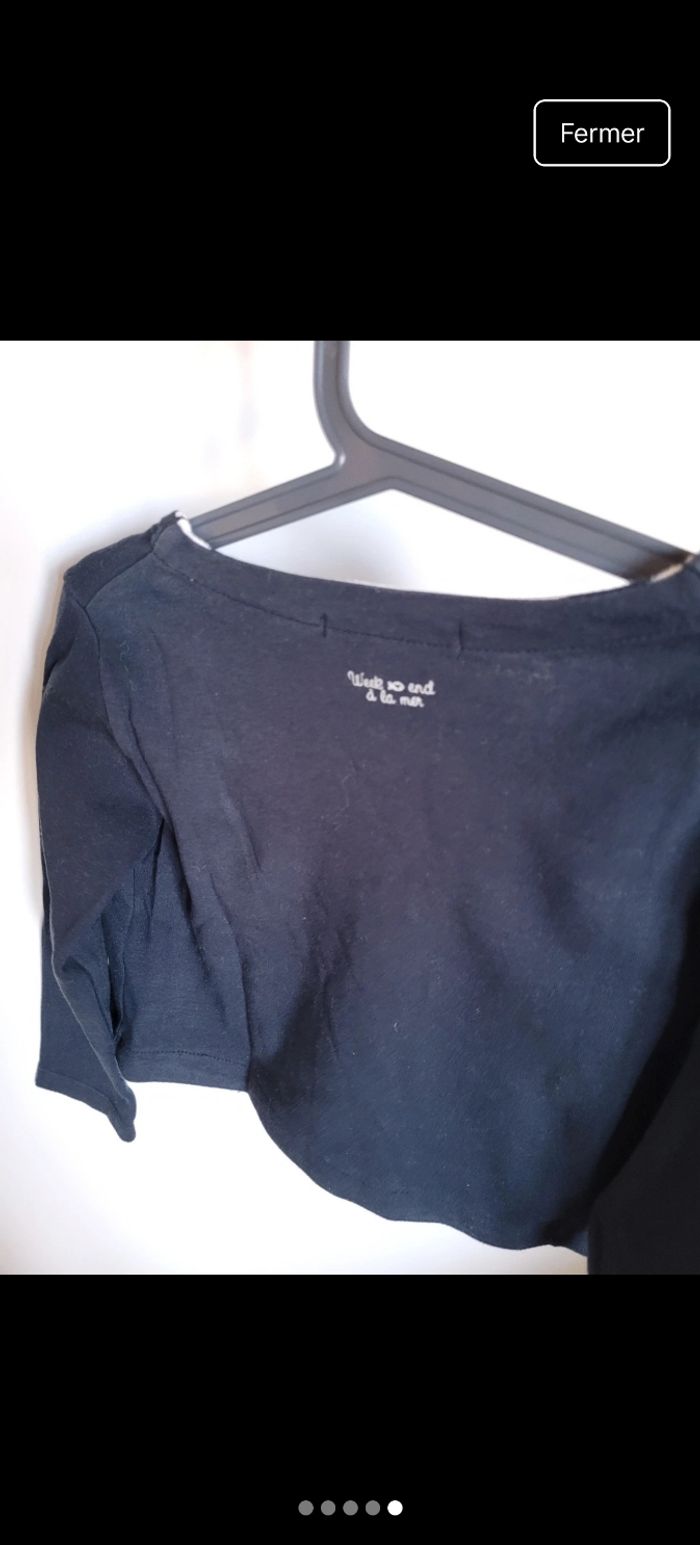 Gilet Week end à la mer 5ans - photo numéro 4