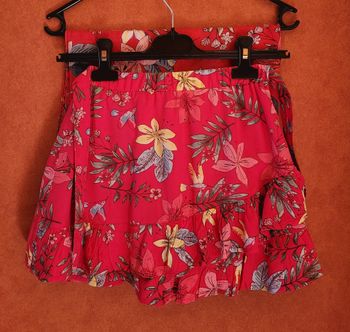 Belle jupe avec foulard assorti fille