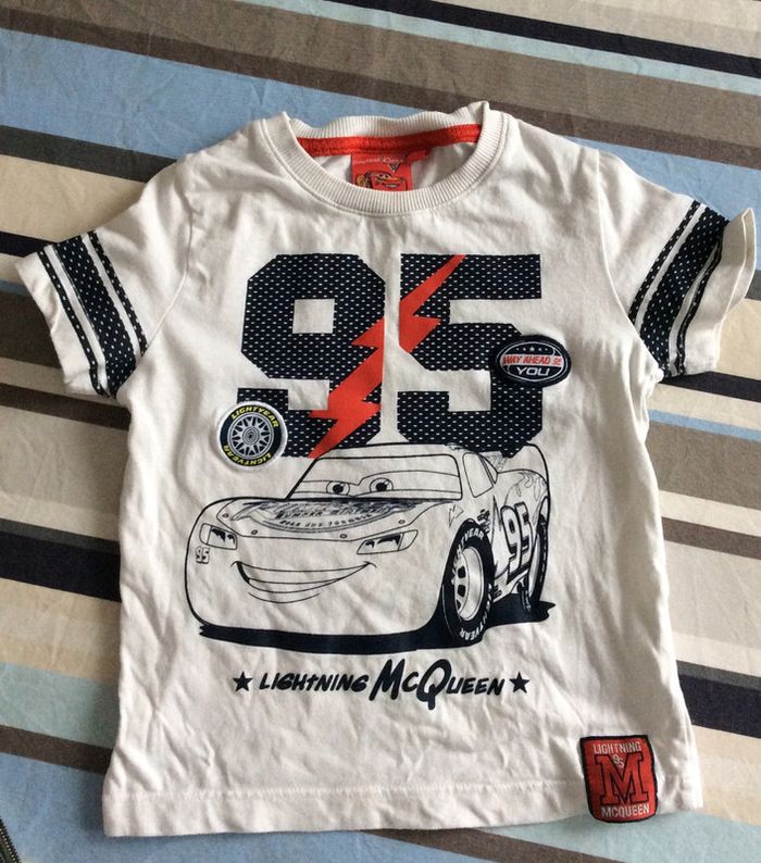 T shirt Cars 3 ans