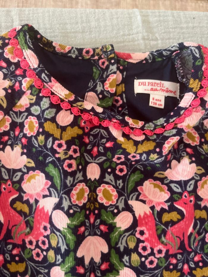 Robe velours 8 ans - photo numéro 2