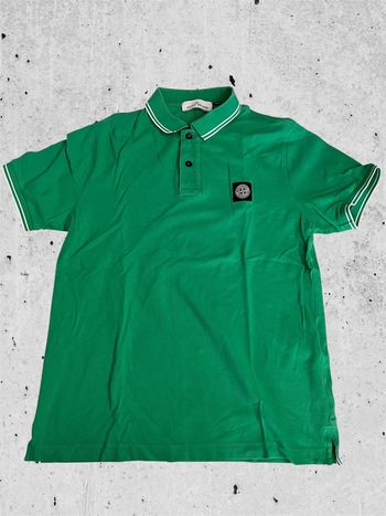 Polo Stone Island Vert L