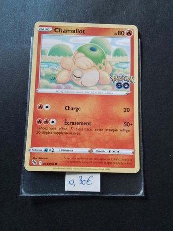 Carte Pokémon Chamallot 13/078