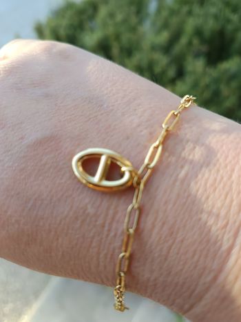 Bracelet nez de cochon acier inoxydable tendance