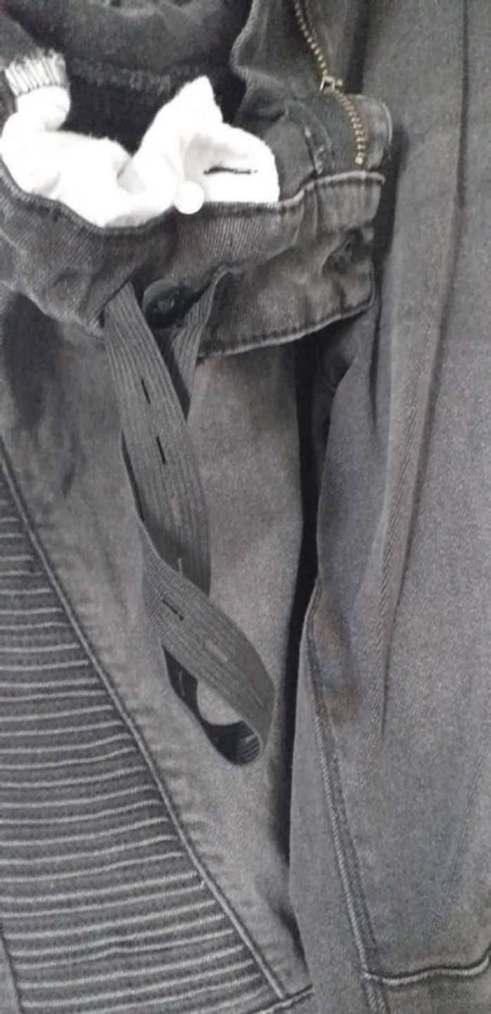 Pantalon jean fille kiabi noir 12 ans - photo numéro 6