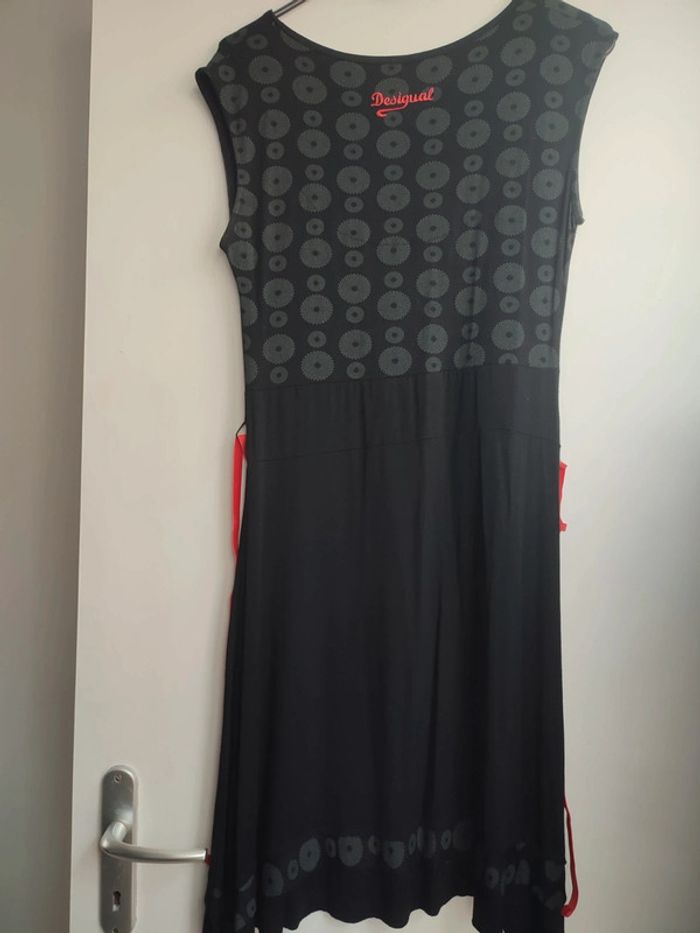 Robe Desigual Noir et rouge - photo numéro 4