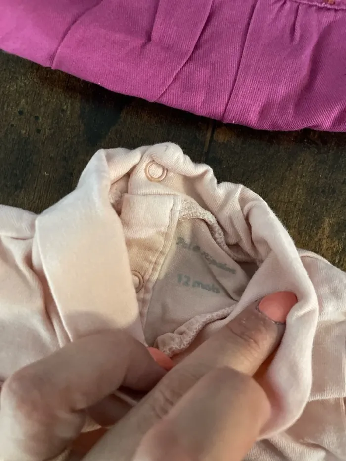 Lot de 6 pull / sous pull bébé fille 12 mois - photo numéro 6