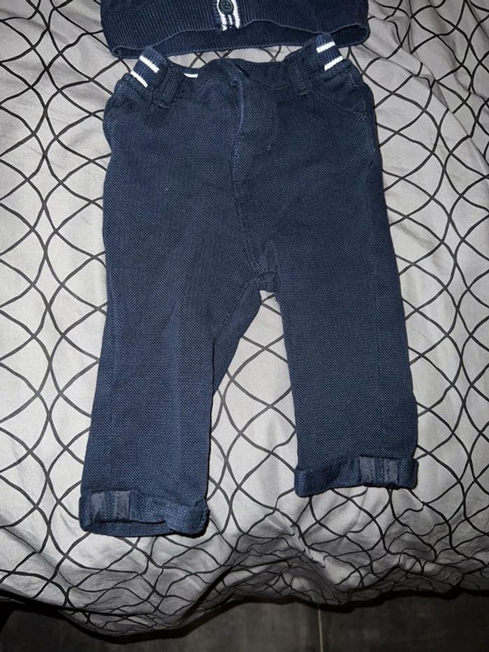 Ensemble gilet et pantalon orchestra 6 mois - photo numéro 3