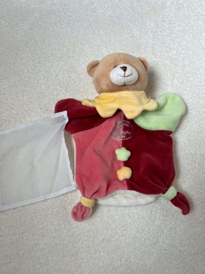 Doudou marionnette ours doudou et compagnie