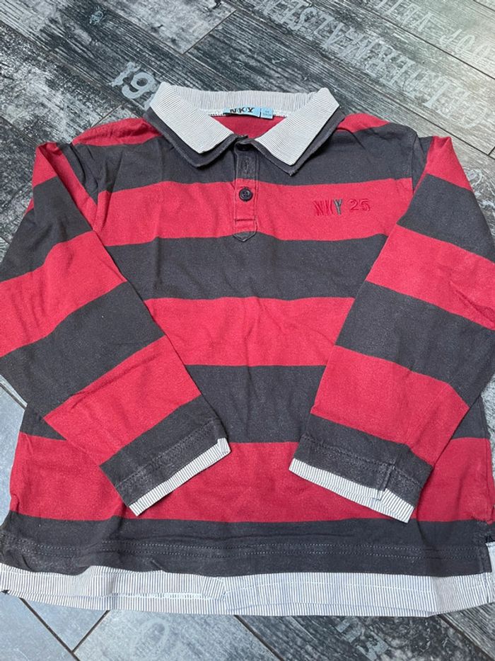 Polo manches longues